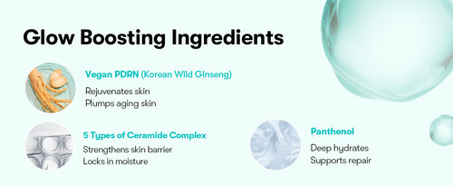 VT COSMETICS PDRN Glow Ampoule,Korean SkinCare (3.38 fl oz / 100 ml)