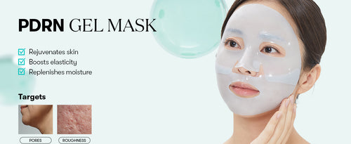 VT COSMETICS PDRN Hydrogel Mask (33gx4ea),Korean Skincare, Korean Gel Mask