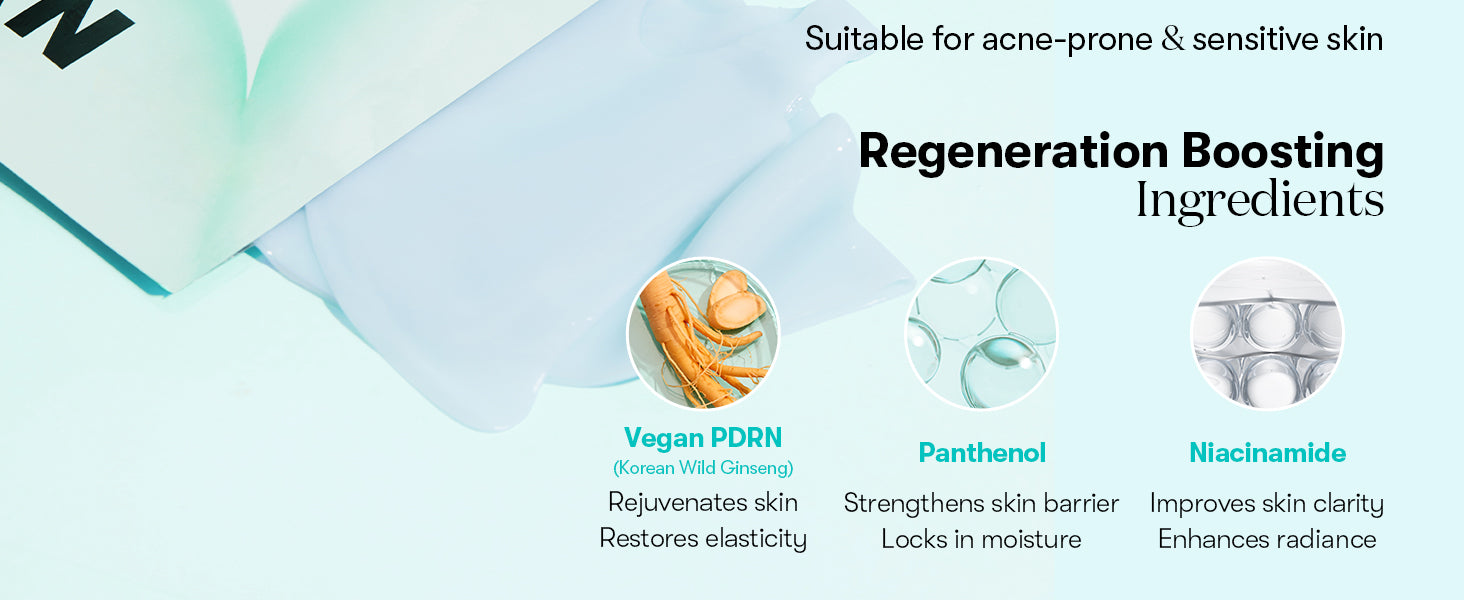 VT COSMETICS PDRN Hydrogel Mask (33gx4ea),Korean Skincare, Korean Gel Mask