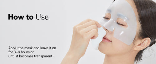 VT COSMETICS PDRN Hydrogel Mask (33gx4ea),Korean Skincare, Korean Gel Mask