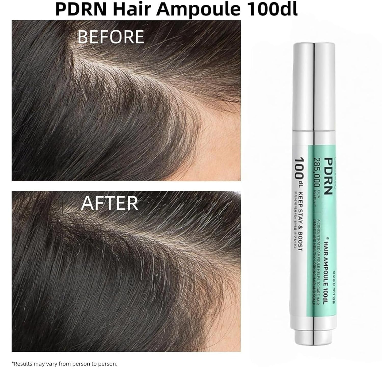 VT COSMETICS PDRN Reedle Shot Hair Ampoule 100dL,Korean Haircare 100ml
