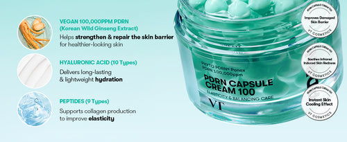 VT PDRN Capsule Cream 100 50ml, Korean Skin Care
