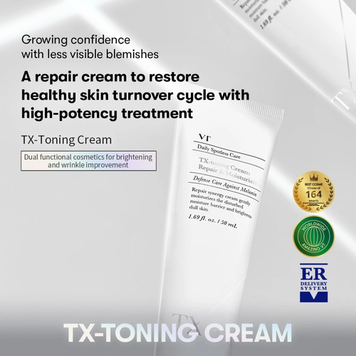 VT TX-Toning Cream 50ml, Korean Skin Care