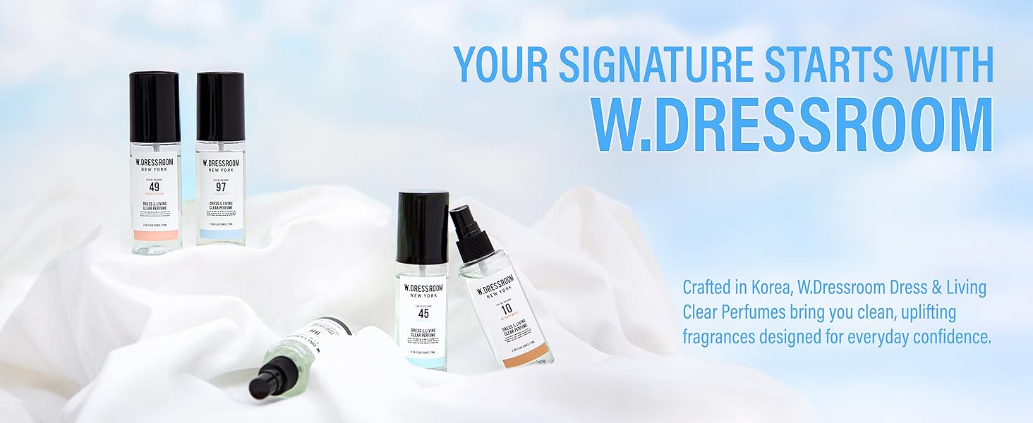 W.DRESSROOM Dress & Living Clear Perfume (2.36 oz) | Korean Furniture & Home Decor