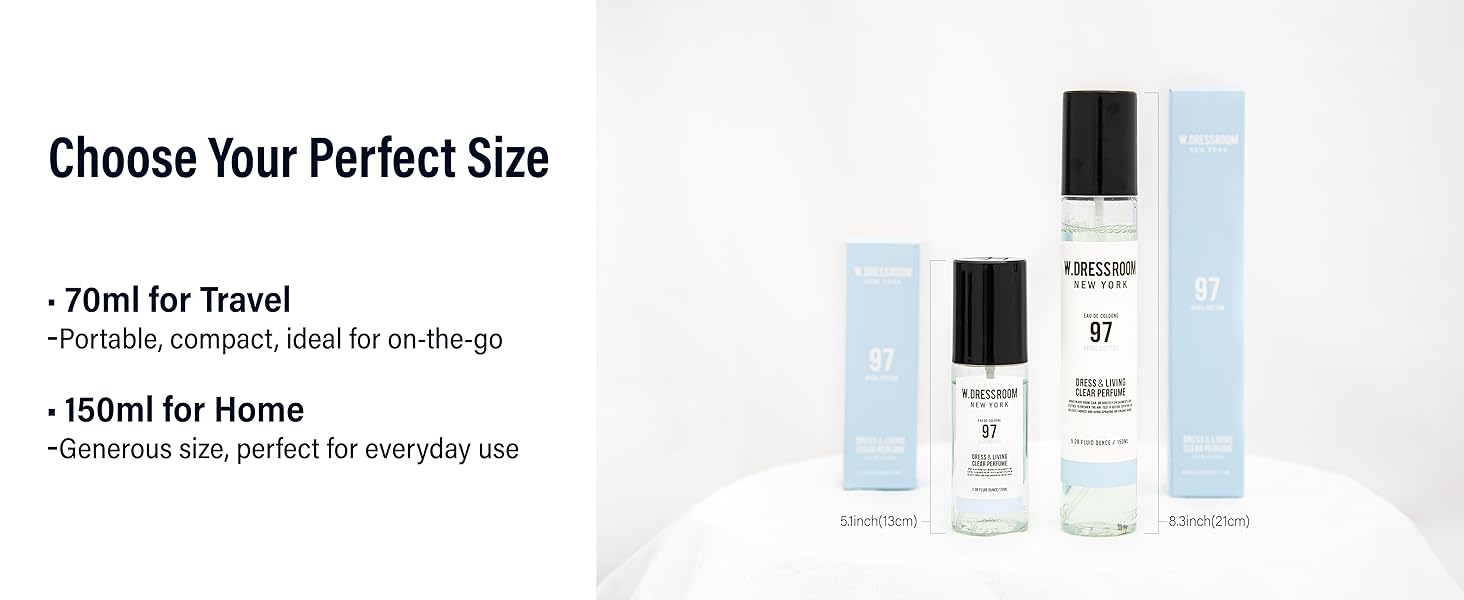 W.DRESSROOM Dress & Living Clear Perfume (2.36 oz) | Korean Furniture & Home Decor
