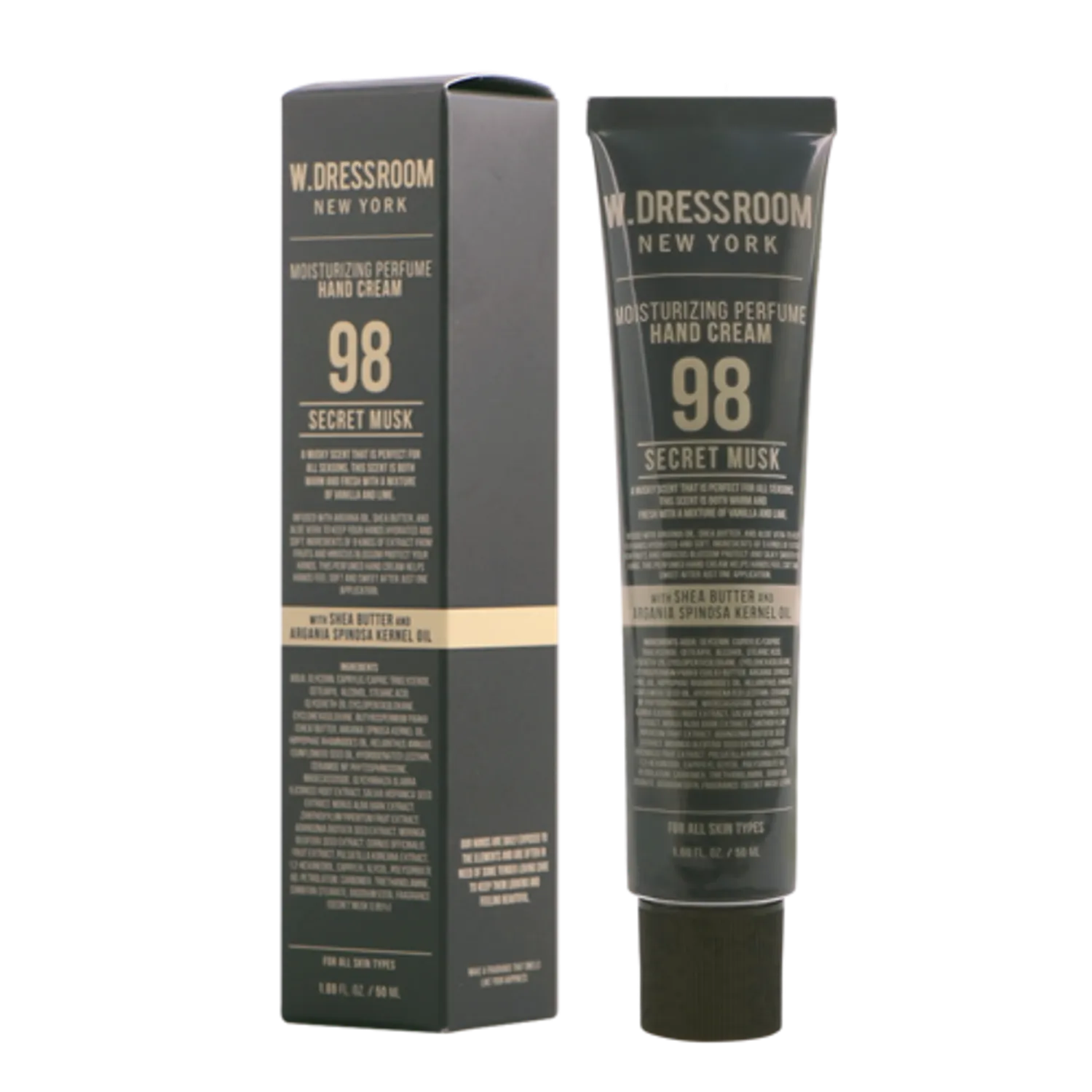 W.DRESSROOM Moisturizing Hand Cream for Dry Hands 50ml,Korean Hand Care