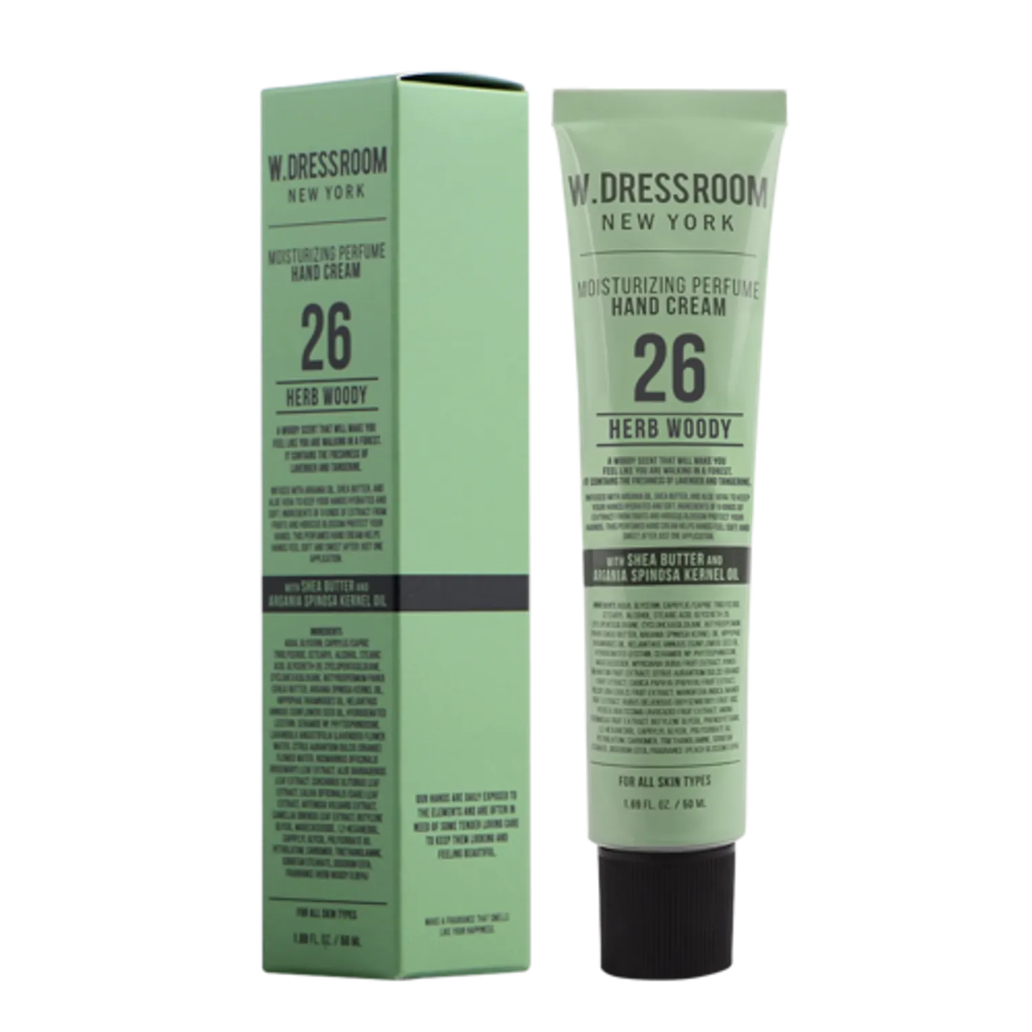 W.DRESSROOM Moisturizing Hand Cream for Dry Hands 50ml,Korean Hand Care