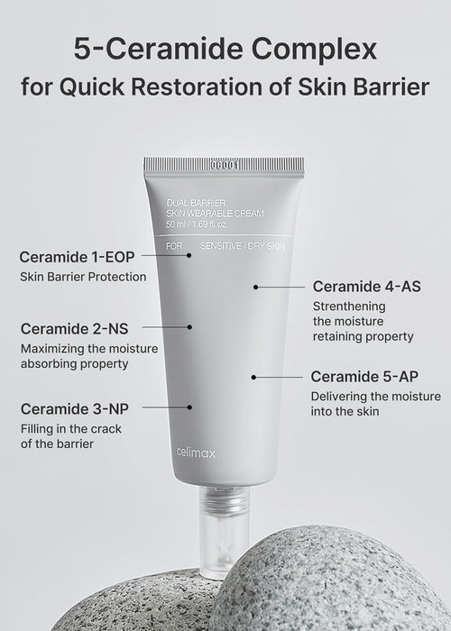 celimax Dual Barrier Skin Wearable Cream 50ml