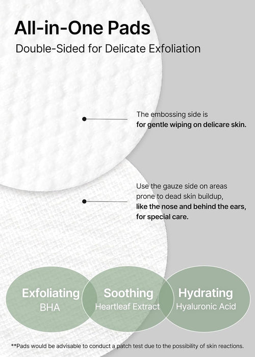 celimax Ji.Woo.Gae Heartleaf BHA Peeling Pad 60 Pads