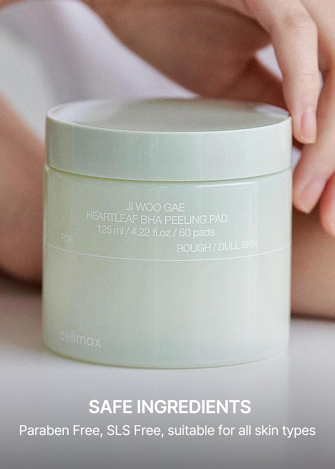 celimax Ji.Woo.Gae Heartleaf BHA Peeling Pad 60 Pads