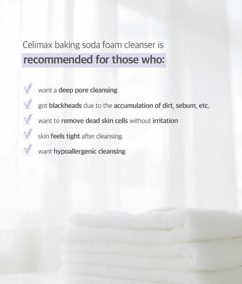 celimax Ji Woo Gae Baking Soda Deep Pore Foam Cleansing 150ml