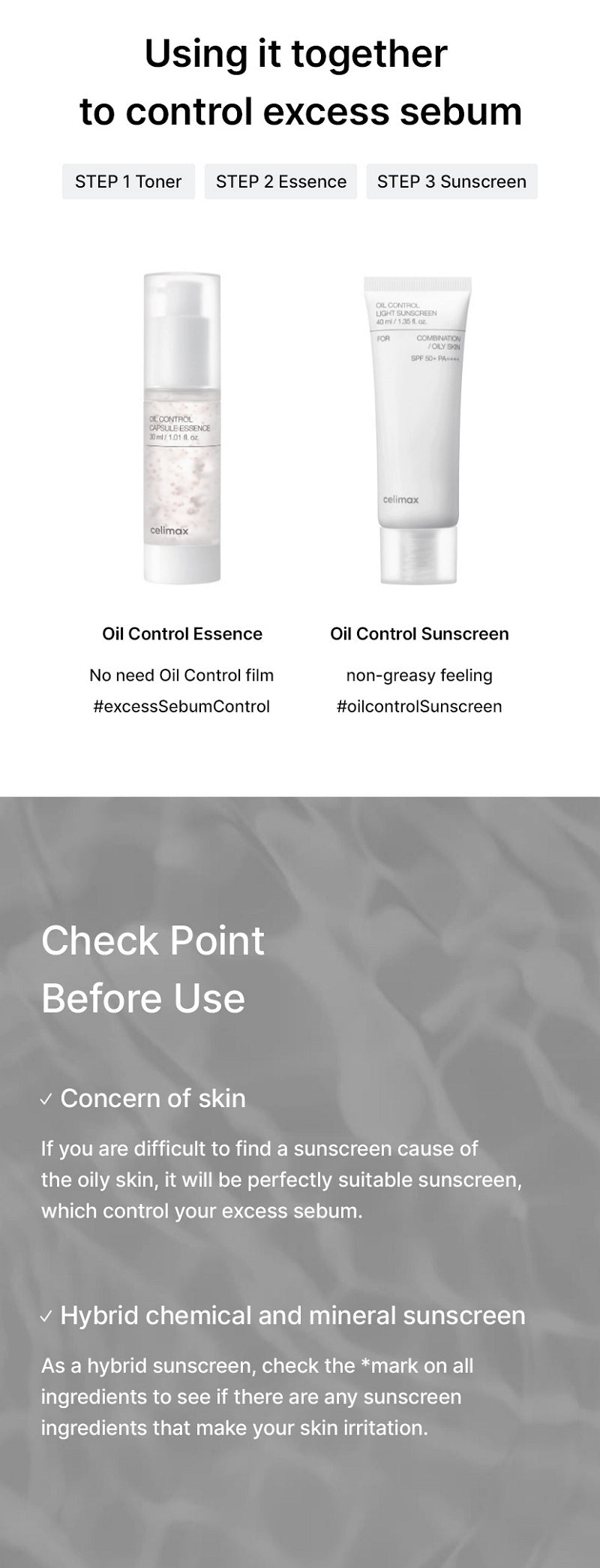 celimax Oil Control Light Sunscreen 40ml