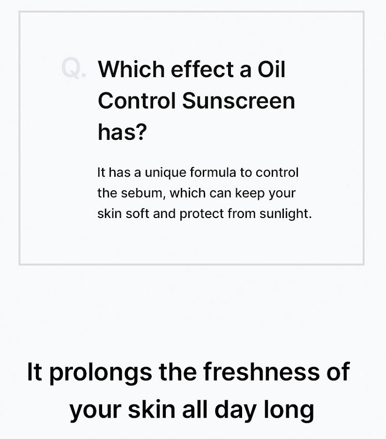 celimax Oil Control Light Sunscreen 40ml