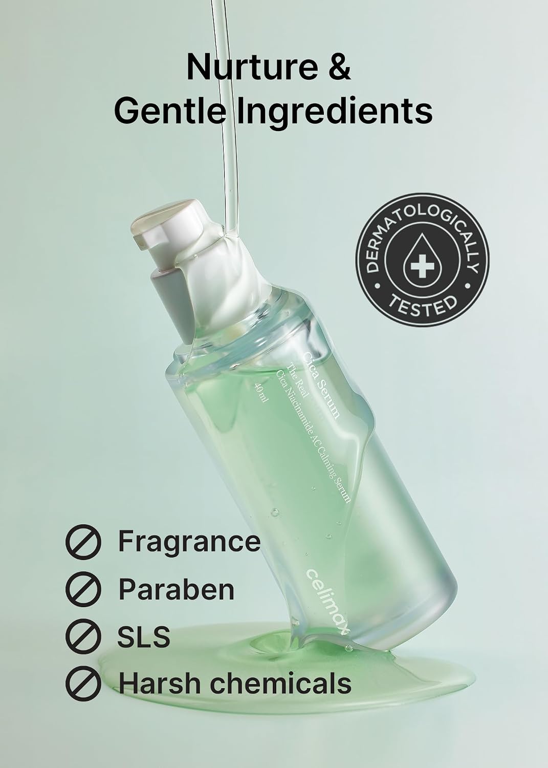 celimax The Real Cica Niacinamide AC Calming Serum 40ml