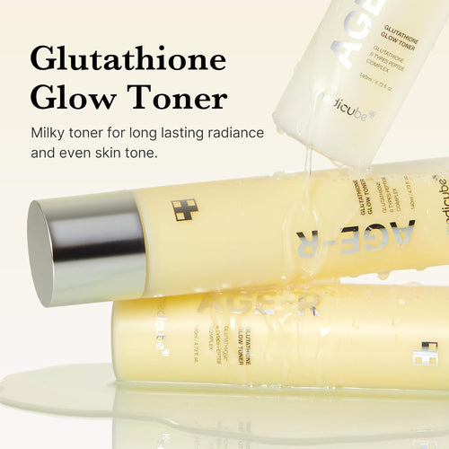 medicube Age-R Glutathione Glow Milky Toner 140ml | Korean Skin Care