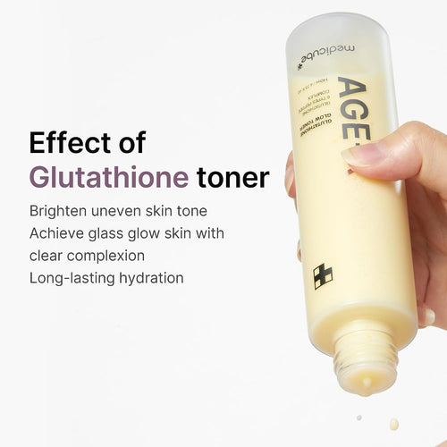 medicube Age-R Glutathione Glow Milky Toner 140ml | Korean Skin Care