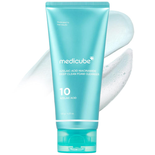 medicube Azelaic Acid Niacinamide Deep Clean Foam Cleanser 120g, Korean Skin Care