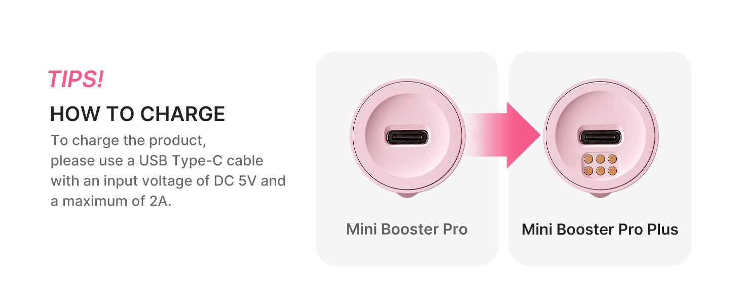 medicube Booster Pro Mini Plus | Affordable At-Home Facial Device for Beginners - Portable Glow Booster for Glass Skin, Boosting Skin Care Absorption, Skincare for Teens, Korean Skin Care