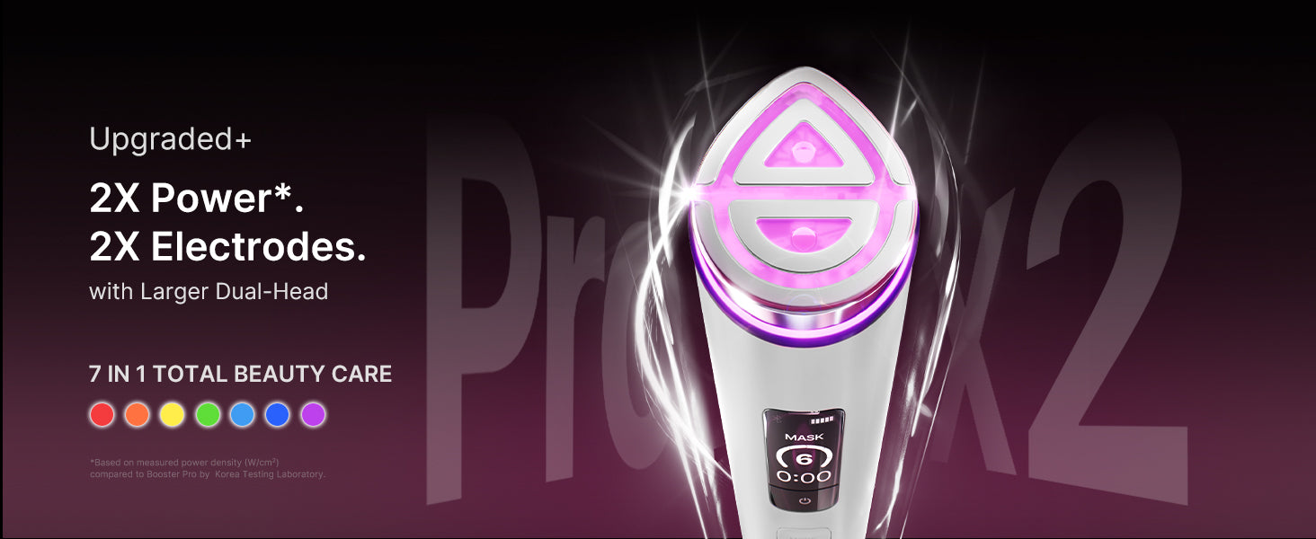 medicube Booster Pro X2™ | 7-in-1 Glow Beauty Device | Korean Skincare Device