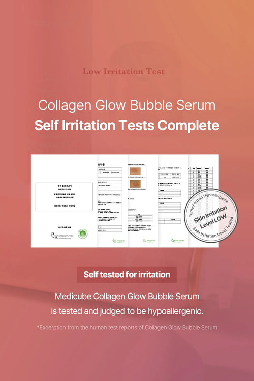 medicube Collagen Glow Bubble Serum 100ml | Korean Skincare