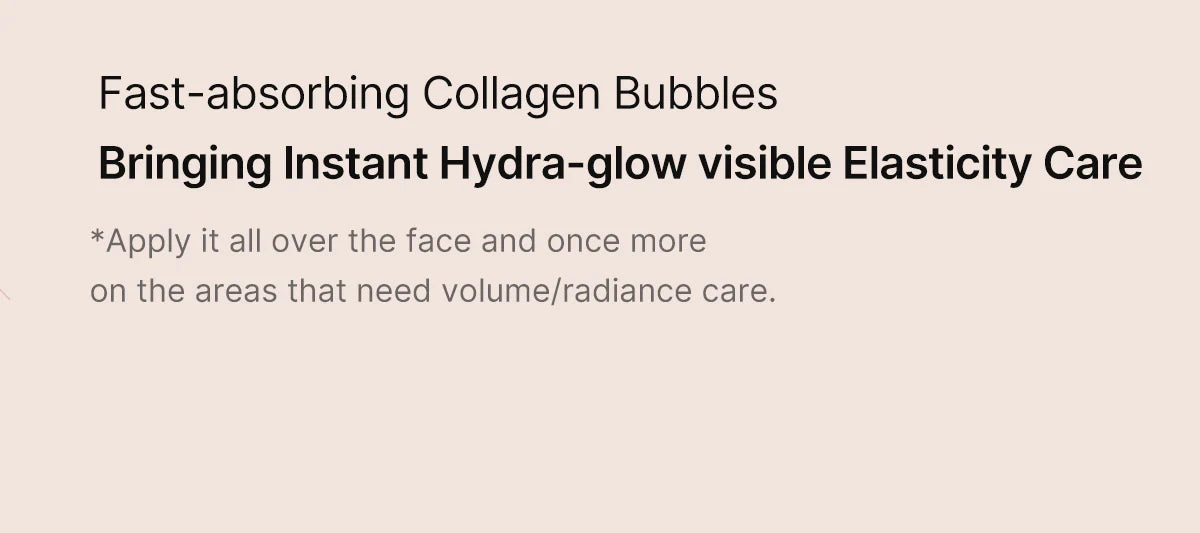 medicube Collagen Glow Bubble Serum 100ml | Korean Skincare