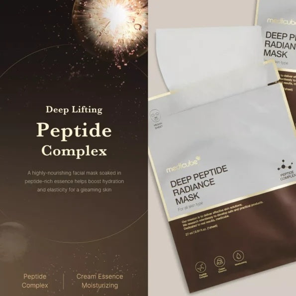 medicube Deep Peptide Radiance Mask 27ml | Korean Skincare