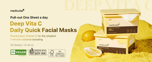 medicube Deep Vita C Daily Quick Sheet Mask 30ea | Korean Skin Care