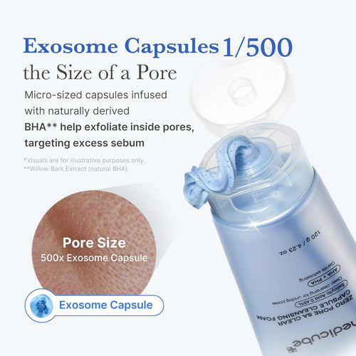 medicube Zero Pore Capsule Cleansing Foam 120g | Korean Skincare