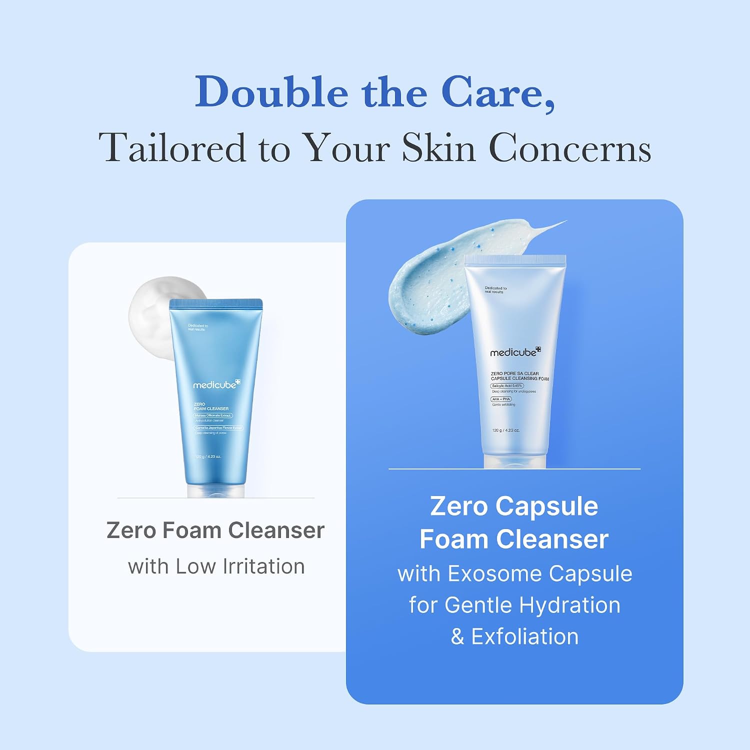 medicube Zero Pore Capsule Cleansing Foam 120g | Korean Skincare