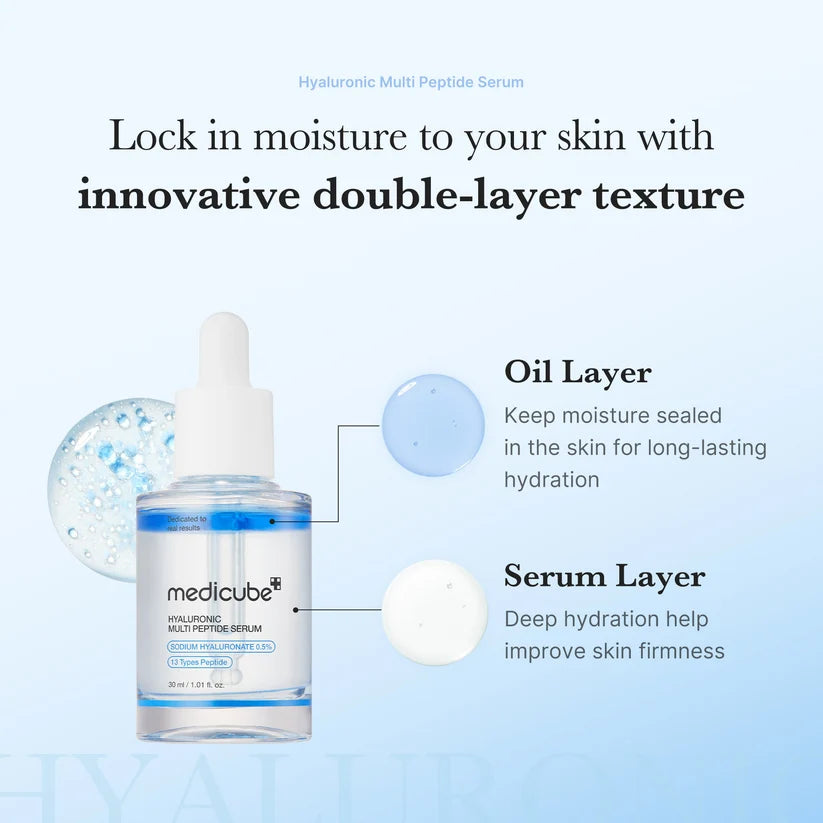 medicube Hyaluronic Multi Peptide PDRN Serum 30ml | Korean Skincare