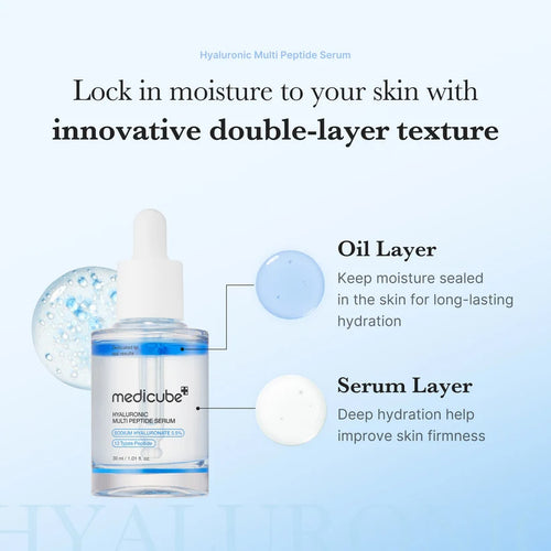 medicube Hyaluronic Multi Peptide PDRN Serum 30ml | Korean Skincare