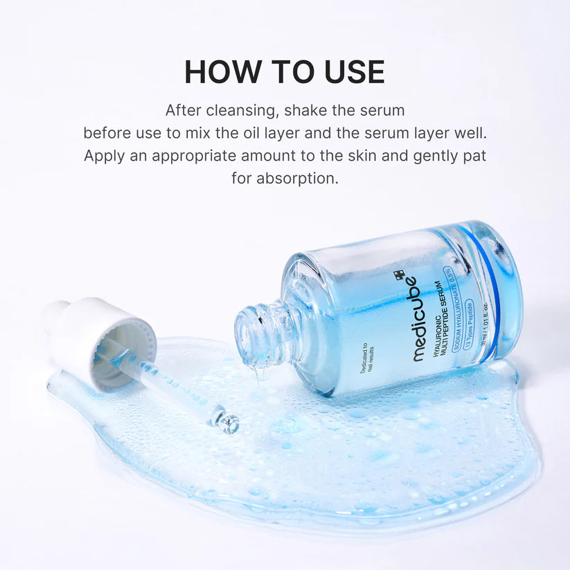 medicube Hyaluronic Multi Peptide PDRN Serum 30ml | Korean Skincare