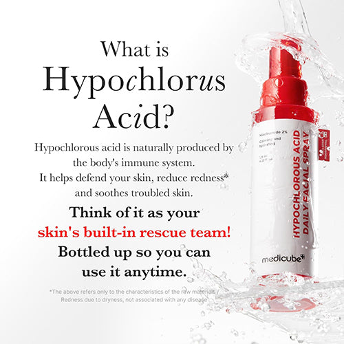 medicube Hypochlorous Acid Daily Facial Spray 125ml, Korean Skin Care