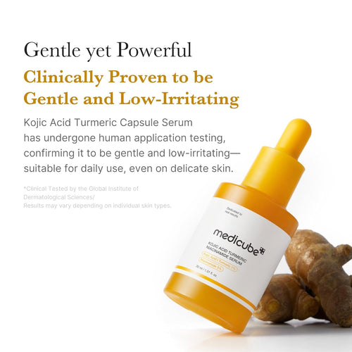 medicube Kojic Acid Turmeric Niacinamide Clarifying Capsule Serum 30ml | Korean Skincare