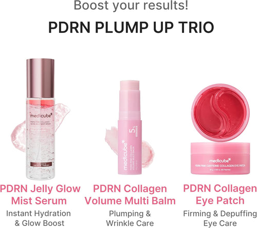 medicube PDRN Pink Collagen Volume Multi Balm 10g | Face & Body Balm Stick | Korean Skincare