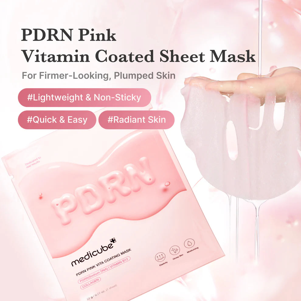 medicube PDRN Pink Vita Coating Mask 22g | Korean Skincare