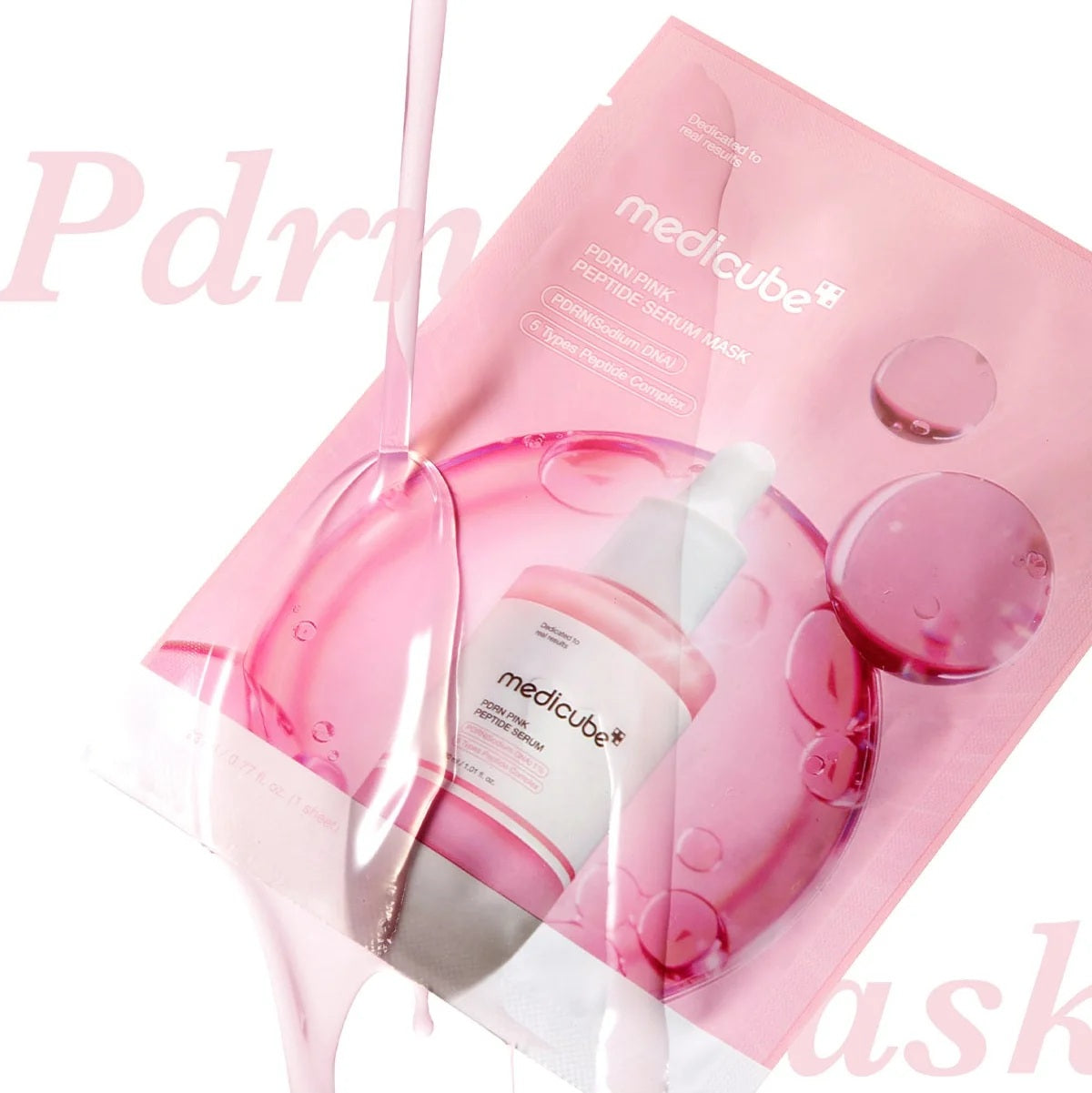 medicube PDRN Pink Peptide Serum Mask 23ml | Korean Skincare