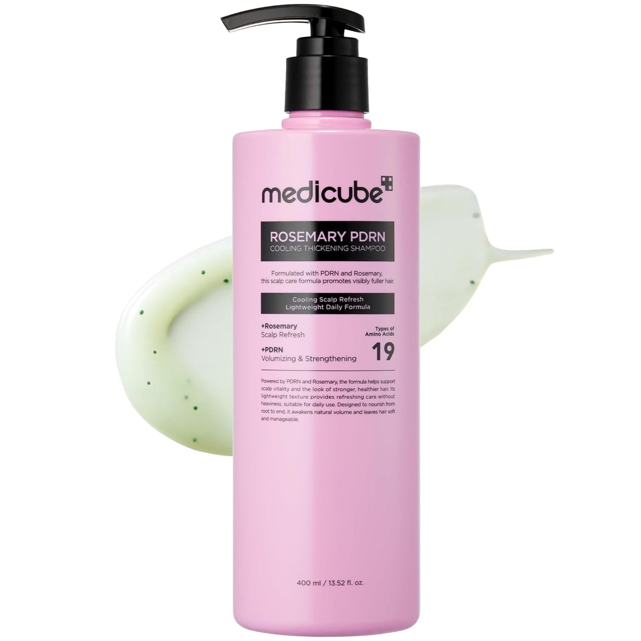 medicube Rosemary PDRN Cooling Thickening Shampoo 400ml | Korean Hair Care