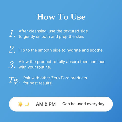 medicube Zero Pore Pad Mild 2.0 | Gentle Exfoliating Korean Skincare