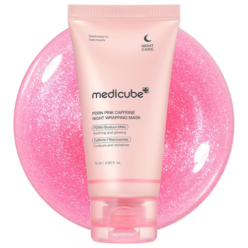 medicube Wrapping Mask PDRN Caffeine Overnight Peel Off Mask 75ml | Korean Skin Care