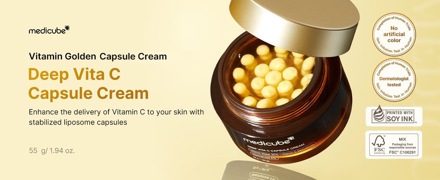 medicube Capsule Cream with Deep Vitamin C 55g | Korean Skin Care