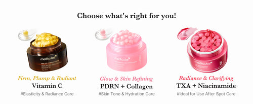 medicube Capsule Cream with TXA + Niacinamide 55g| Korean Skin Care