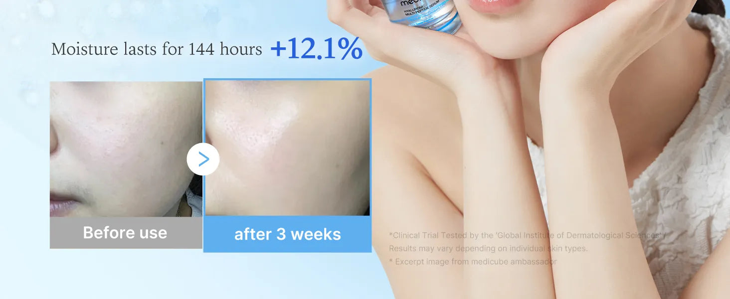 medicube Hyaluronic Multi Peptide Serum 30ml, Korean Skin Care