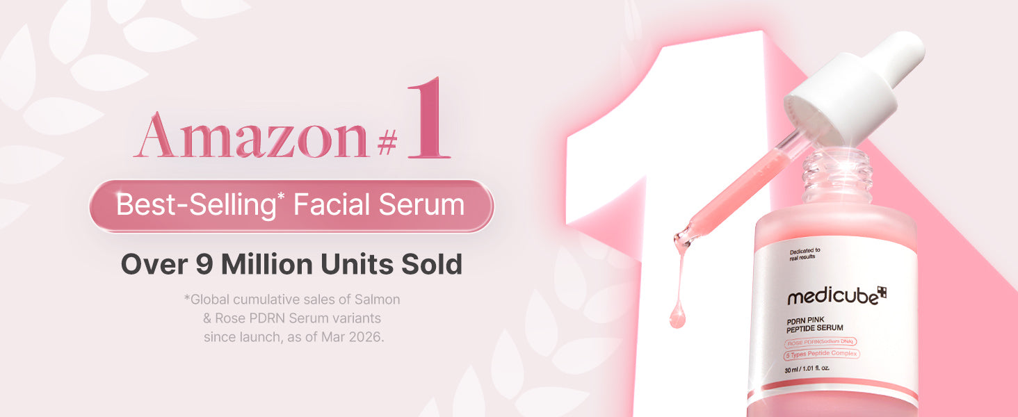 medicube PDRN Pink Peptide Serum 30ml, Korean Skin Care