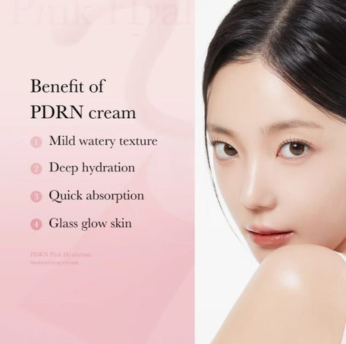 medicube PDRN Pink hyaluronic Moisturizing Cream 50ml, Korean Skin Care