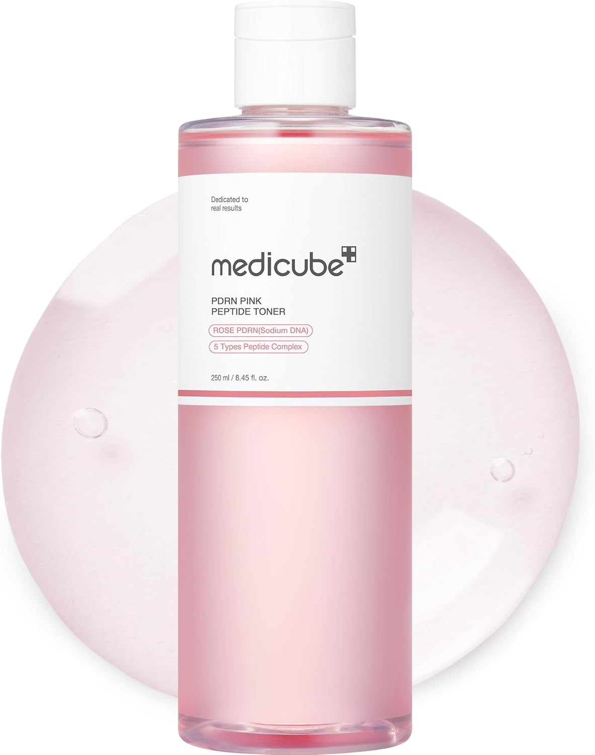 medicube PDRN Toner Rose PDRN Peptide Toner 250ml| Korean Skin Care