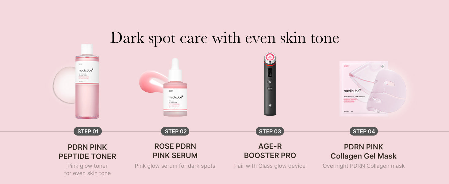 medicube PDRN Toner Rose PDRN Peptide Toner 250ml| Korean Skin Care