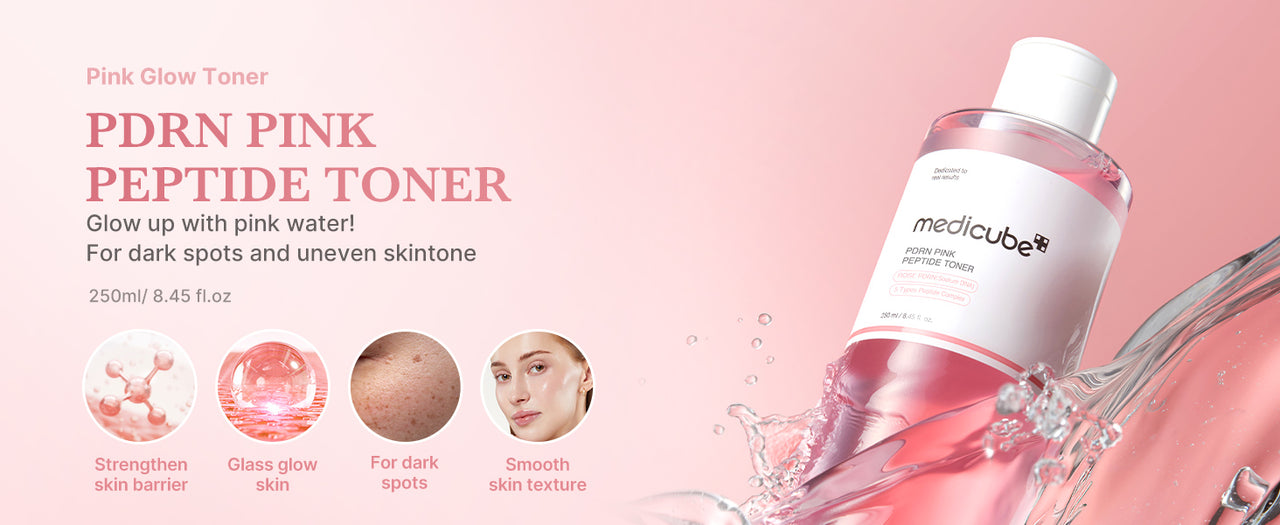 medicube PDRN Toner with Rose PDRN & Peptide 250ml | Korean Skin Care