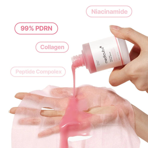 medicube PDRN Pink Peptide Serum Mask 23ml | Korean Skincare