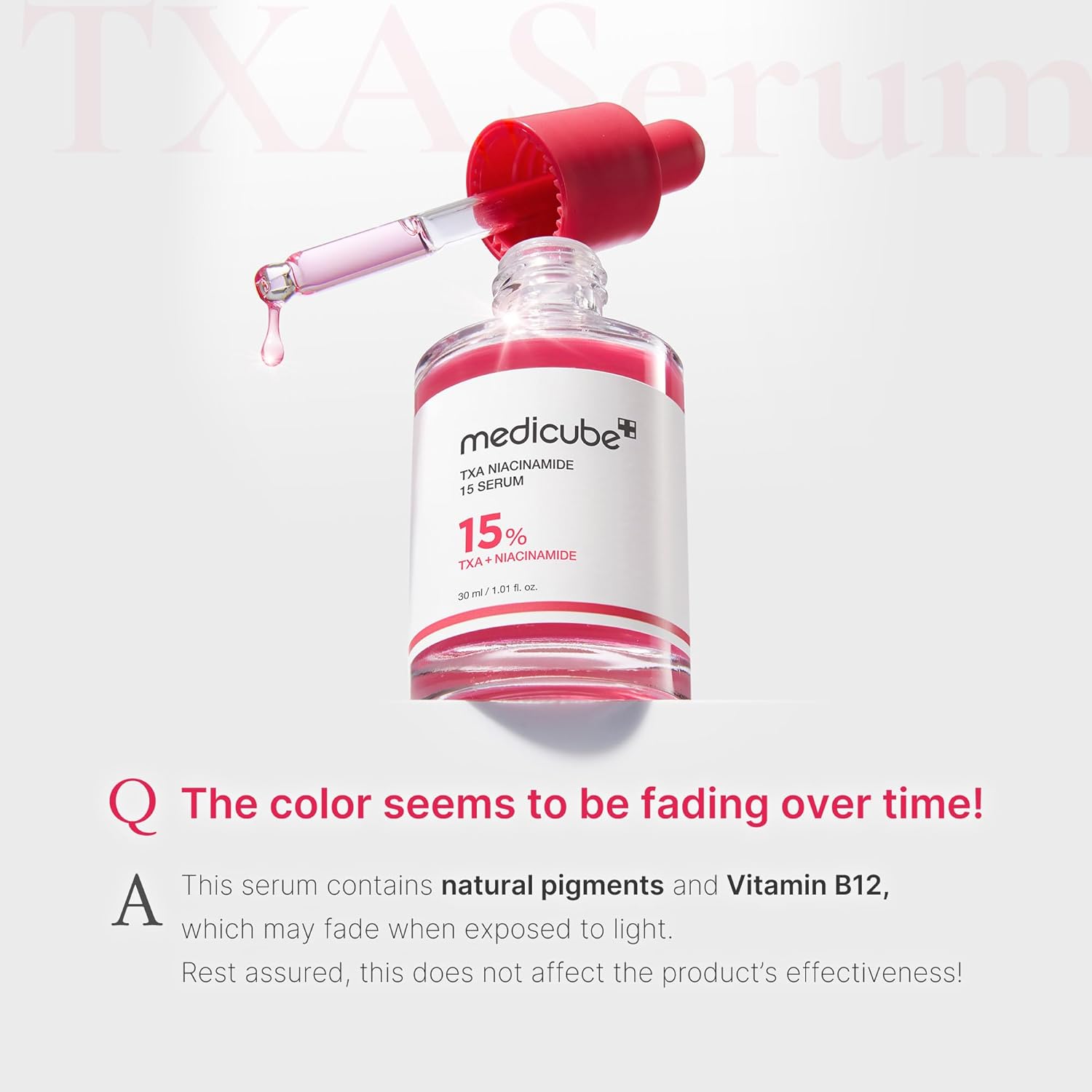 medicube TXA+Niacinamide 15% Glow Facial Serum 30ml | Korean Skincare
